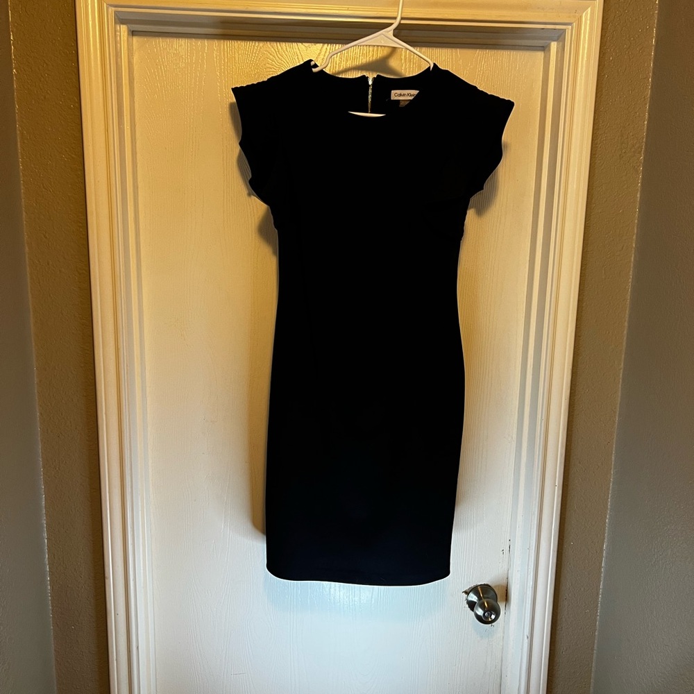 Elegant Black Dress Calvin Klein